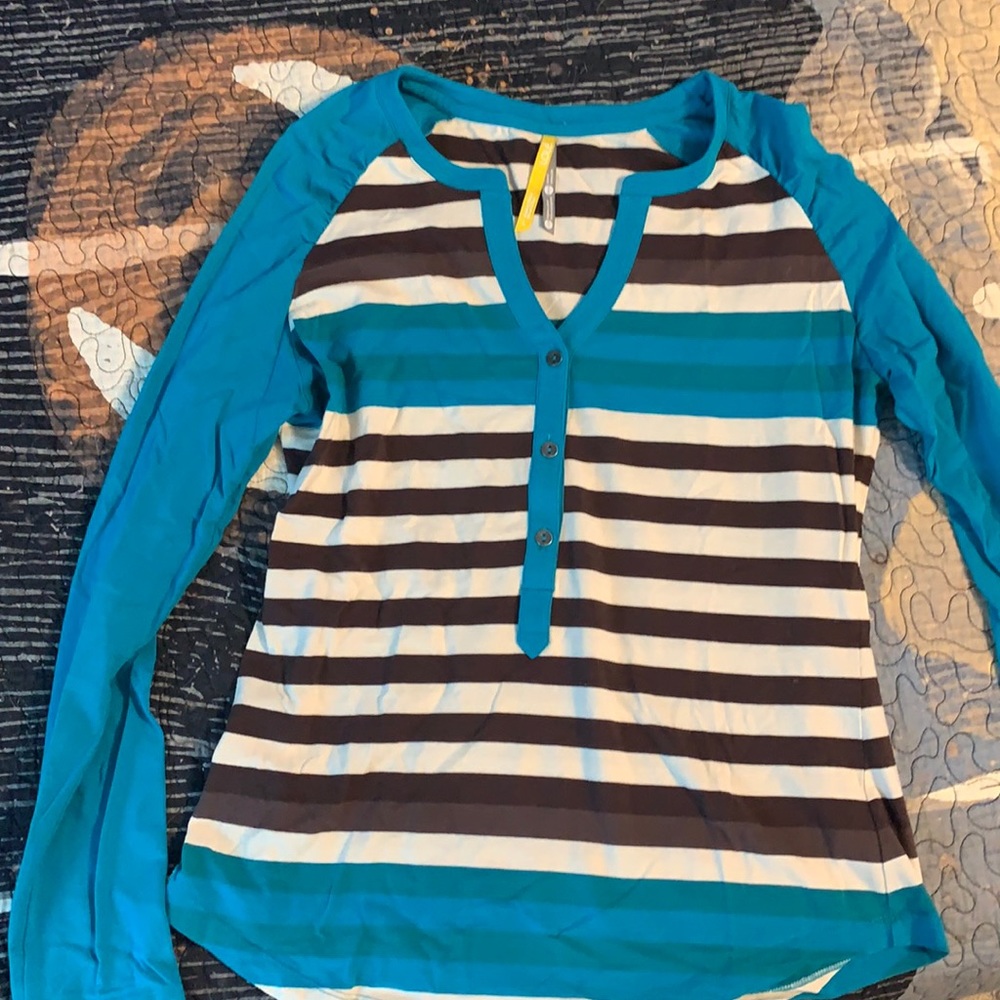 Lole striped long sleeved shirt